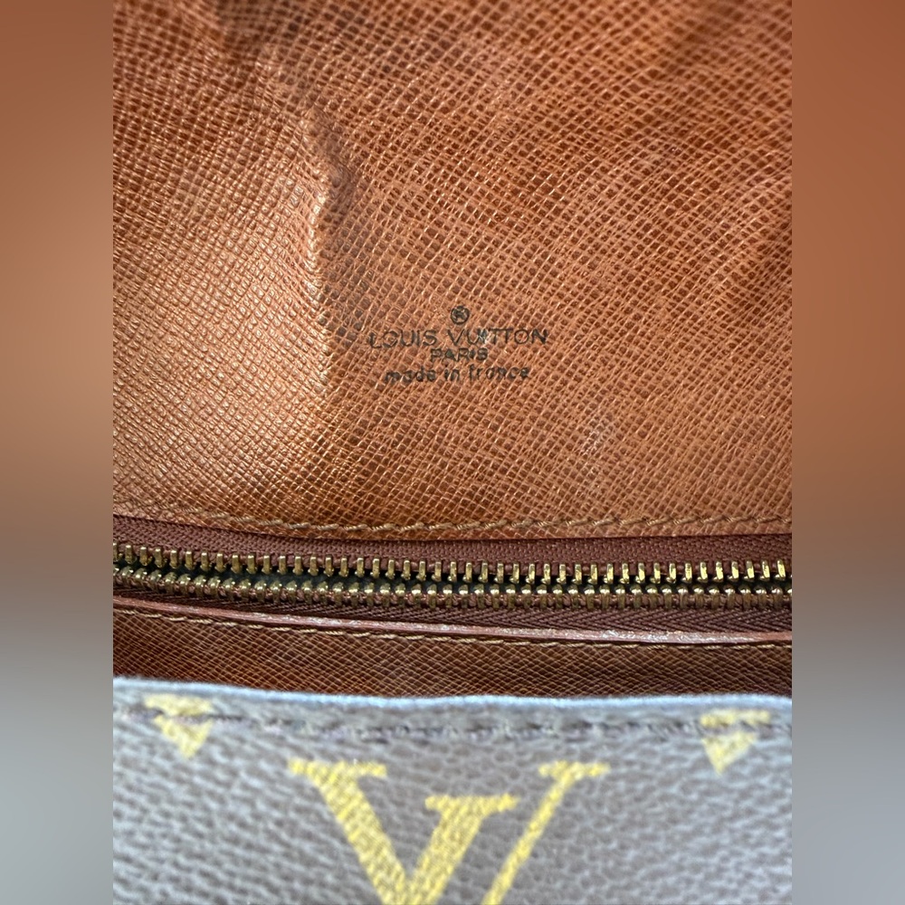 Louis Vuitton Saint Cloud GM Monogram Crossbody Bag Vintage 1989 Authentic LV - Picture 14 of 16